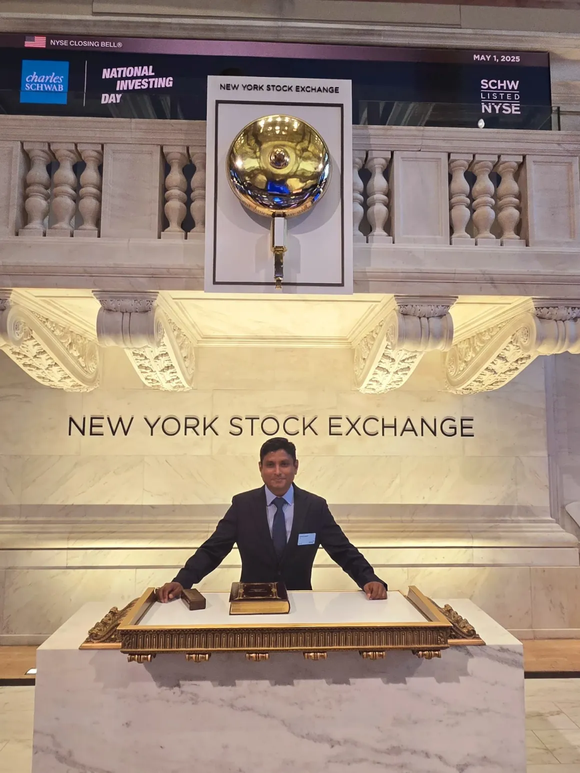 Team visit to the NYSE